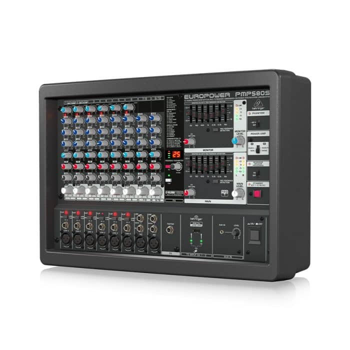 BEHRINGER EUROPOWER PMP580S เพาเวอร์มิกเซอร์ 10 ชาแนล 500W