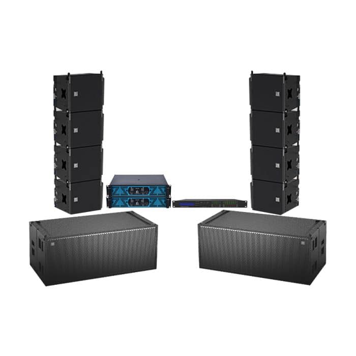 ZSOUND LC10/SW218 Concert Set 8 x 2 x 2