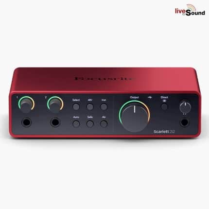 Focusrite Scarlett 2i2 4th Gen