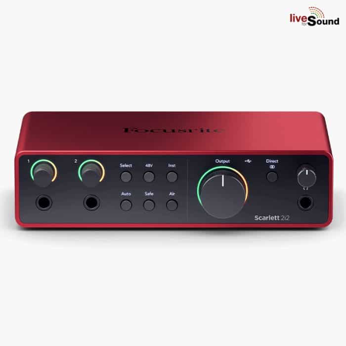 Focusrite Scarlett 2i2 4th Gen