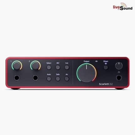 Focusrite Scarlett 2i2 4th Gen