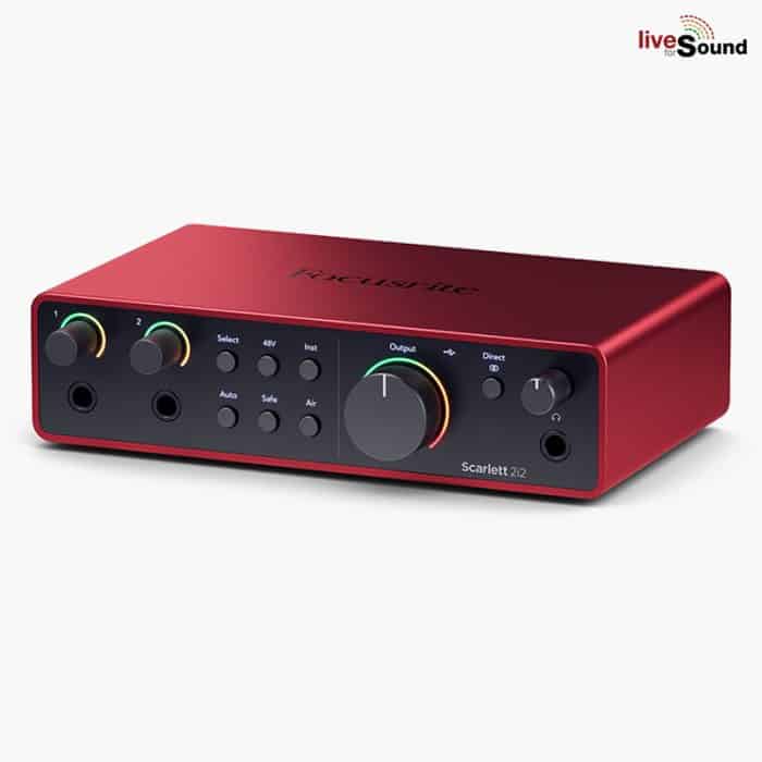Focusrite Scarlett 2i2 4th Gen