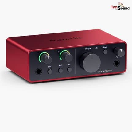 Focusrite Scarlett Solo Studio Bundle 4th Gen