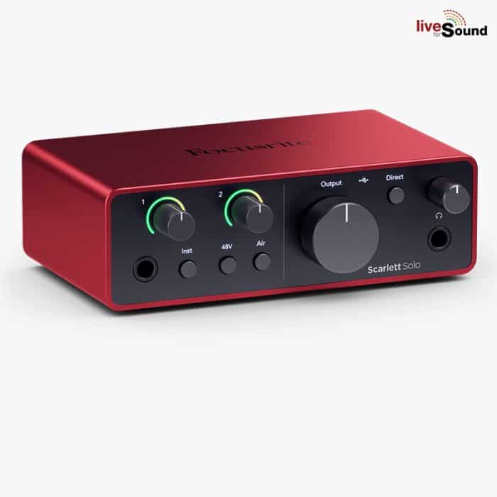 Focusrite Scarlett Solo Studio Bundle 4th Gen