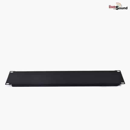 NPE Rack Blank Panel 2U Al Blk