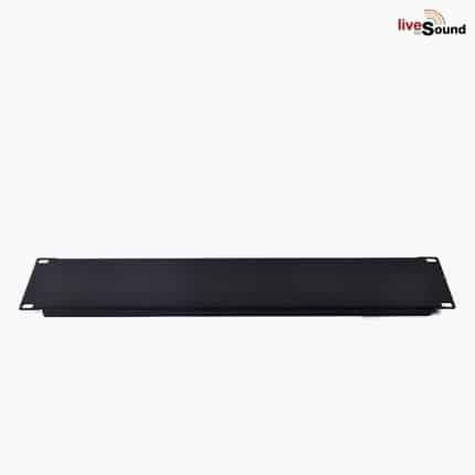 NPE Rack Blank Panel 2U MS Blk