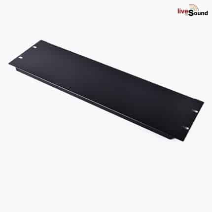 NPE Rack Blank Panel 3U MS Blk