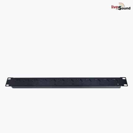 NPE XLR Panel 1U 12CH