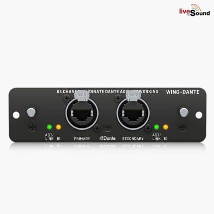 Behringer wing dante