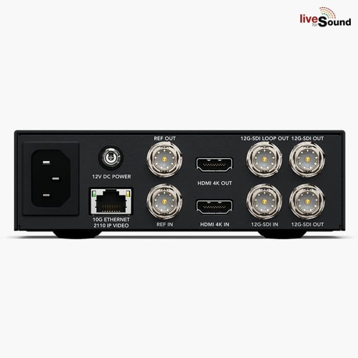 Blackmagic 2110 IP Converter UpDownCross 12G