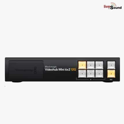Blackmagic Videohub Mini 6x2 12G