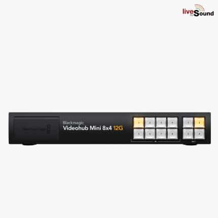 Blackmagic Videohub Mini 8x2 12G