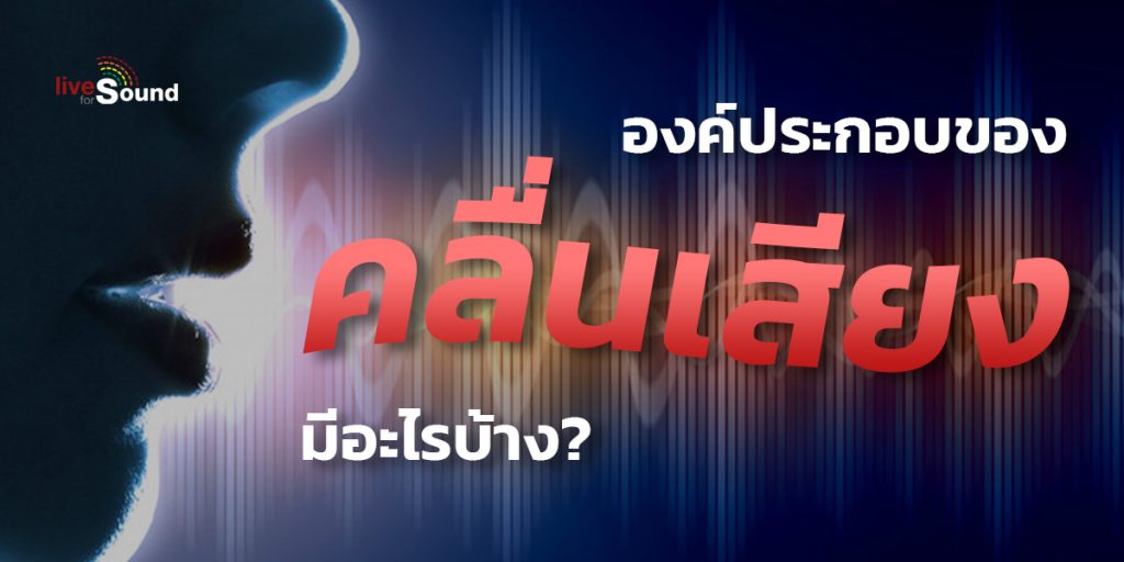 องค์ประกอบของคลื่นเสียงมีอะไรบ้าง?